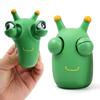 Creative Explosive Eye Worm Squeeze Pinch Toy Funny Novelty Eye Popping Caterpillar Toys Adult Children Fidget Stress Relief Toy