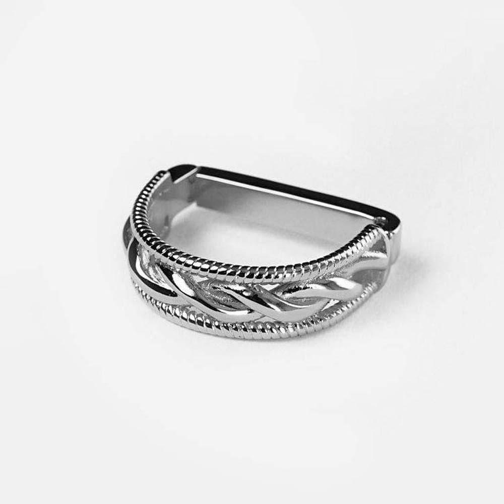 Shirt Tie Pin D-shaped Tie Buckle Cuff Links Tie Knot Fixation Sleeve Button Twists Tie Clip  Boys