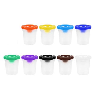 Painting Pen Washing Cup, Cross-border Art Student, Children's Plastic Pigment Cup, Art Pigment Color Mixing Cup