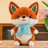 New Cute Fox Family Plush Toys Cute Animal Pillow Filling Soft Doll Grasping Machine Doll Throwing Toy Children's Gift