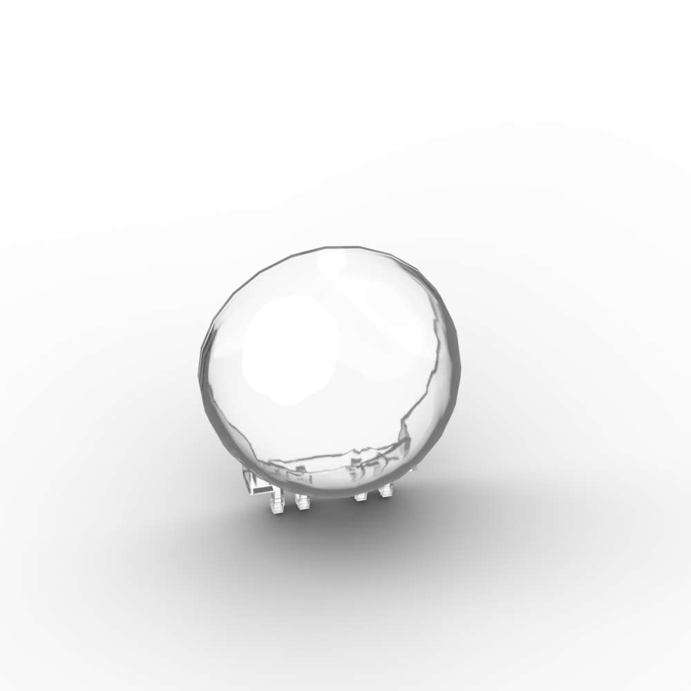 

MY OWN CREATION 1PCS 50747 Windscreen 6x6x3 Building Blocks Half Sphere Including Dual Blocks Particle Puzzle Toy Children Birthday Kid Gifts