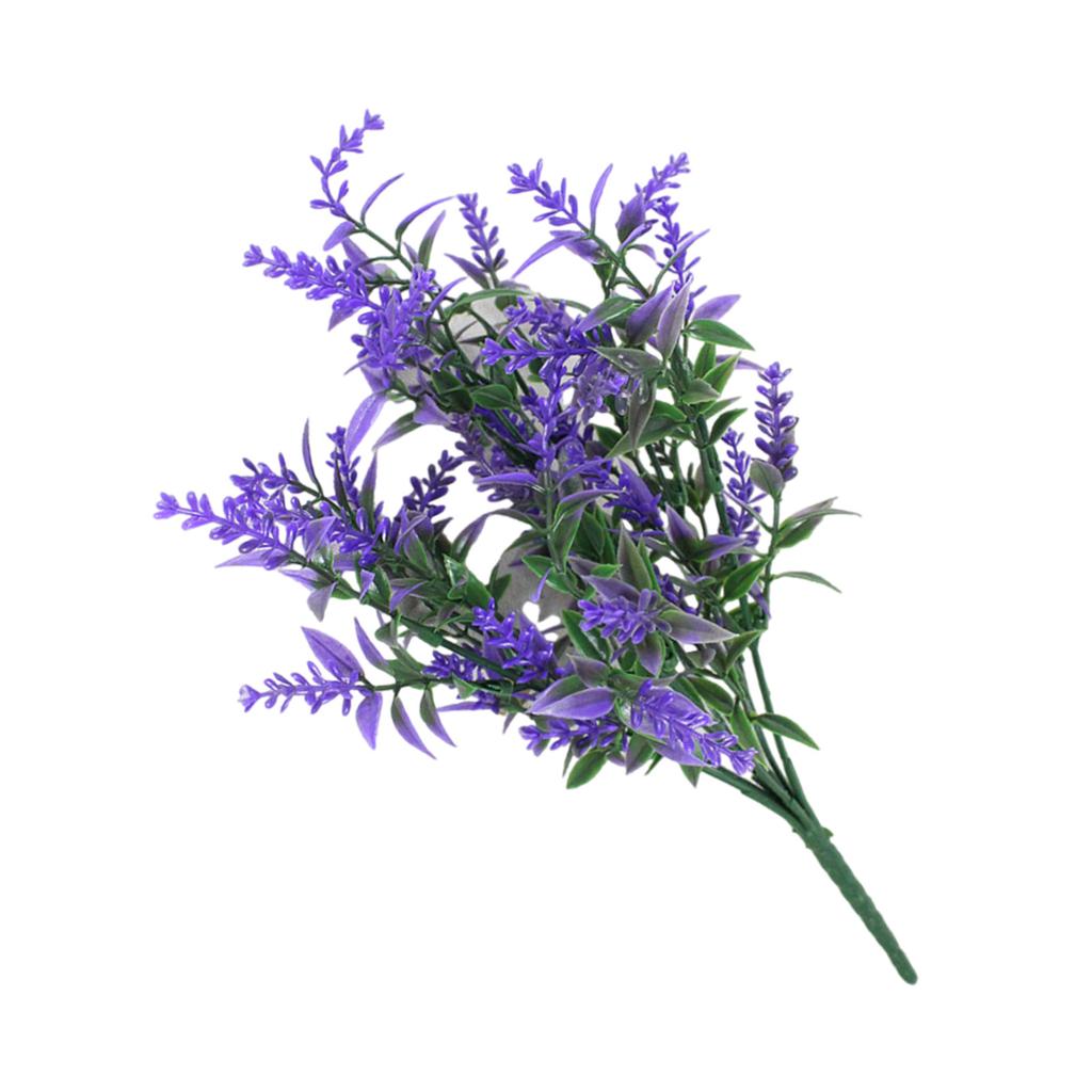High Quality Faux Lavender Stalks Perfect for Enhancing Indoor Spaces Like Bedrooms Offices and Party Venues