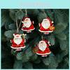 Christmas Ornaments Santa Snowman Gnome Festive Decorations Holiday Supplies