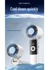 Portable Foldable Mini Handheld Fan with High-Speed Turbine and Semiconductor Cooling for 2026 Outdoor Use