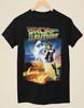 Zurück in die Zukunft - Filmplakat Inspiriertes Unisex Schwarzes T-Shirt