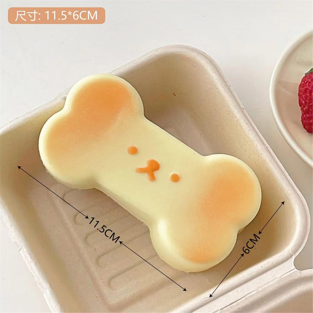Toys Mochi Kids Childrens Cute Bread Squishy Slow Rising Squeeze Fidget Funny Stress Relief Anti-stress Pinch Squishy Toy For Party Gift Present