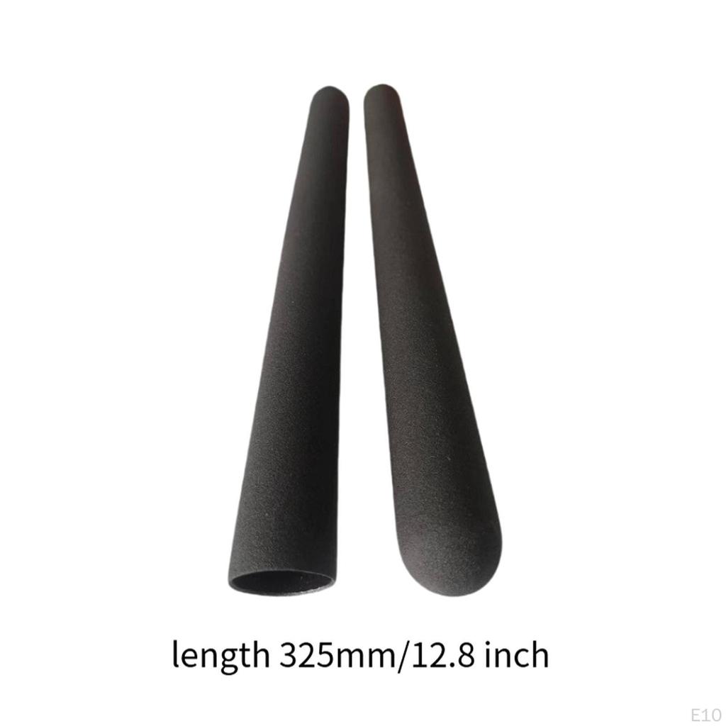 2 Pieces Exercise Bike Handlebar Sleeve Fitness Adapter Protector PVC Outdoor Indoor