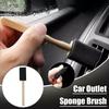 Car Interior Air Outlets Sponge Cleaning Brush Remove Grille Dust Conditioner Accessories And Bact Car Soft Air Eria Brushe J5K8
