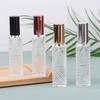 Flacon de parfum 12 ml en verre vaporisateur en aluminium tête de pulvérisateur de brume distributeur de parfum flacon presse bouteille vide voyage
