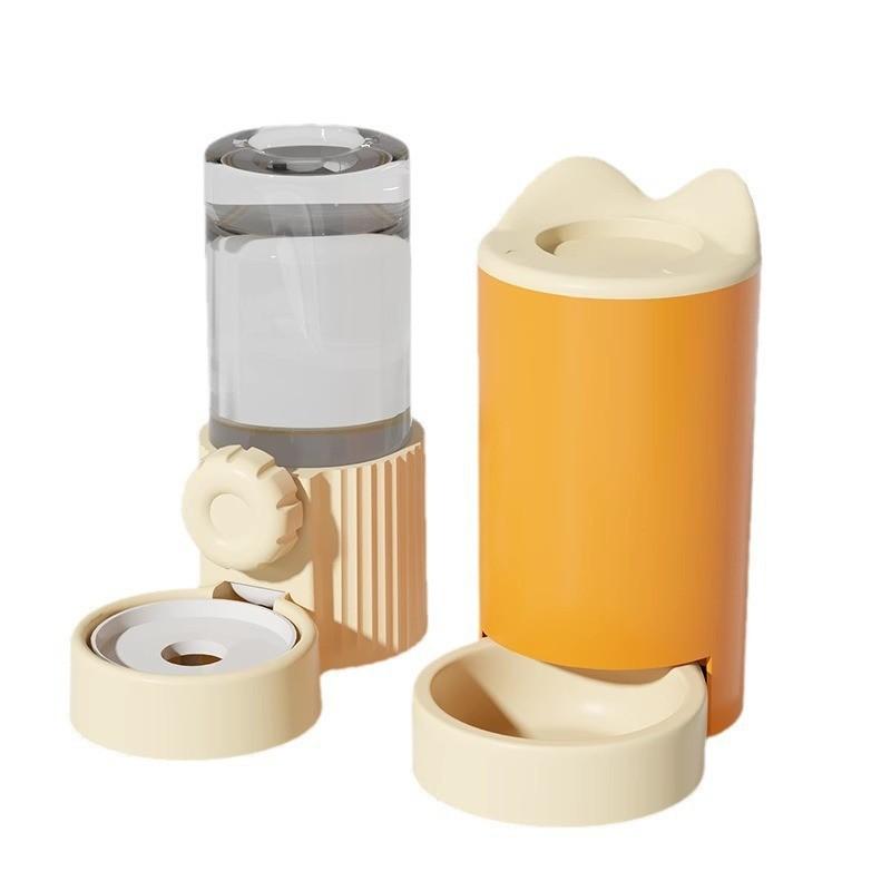 Cat Water Dispenser, Dog Pet Automatic Feeder, Dog Water Drinking and Feeding Wonder, Portable and Unplugged