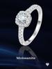 Guangzhou Aivenchy Lab Grown Diamond Ladies Ring Fine Jewelry S925 Sterling Silver Rhodium Plated Women Moissanite Finger Ring