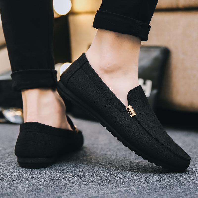 Fashion Brand Sneakers Casual Shoe for Men 2024 New Men Shoes Soft Soled Breathable Lightweight Lazy Shoes British Trendy Casual Shoes