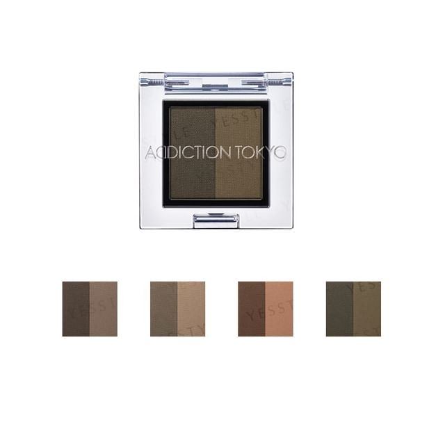 ADDICTION - Pressed Duo Eyebrow 02 Marron Duo