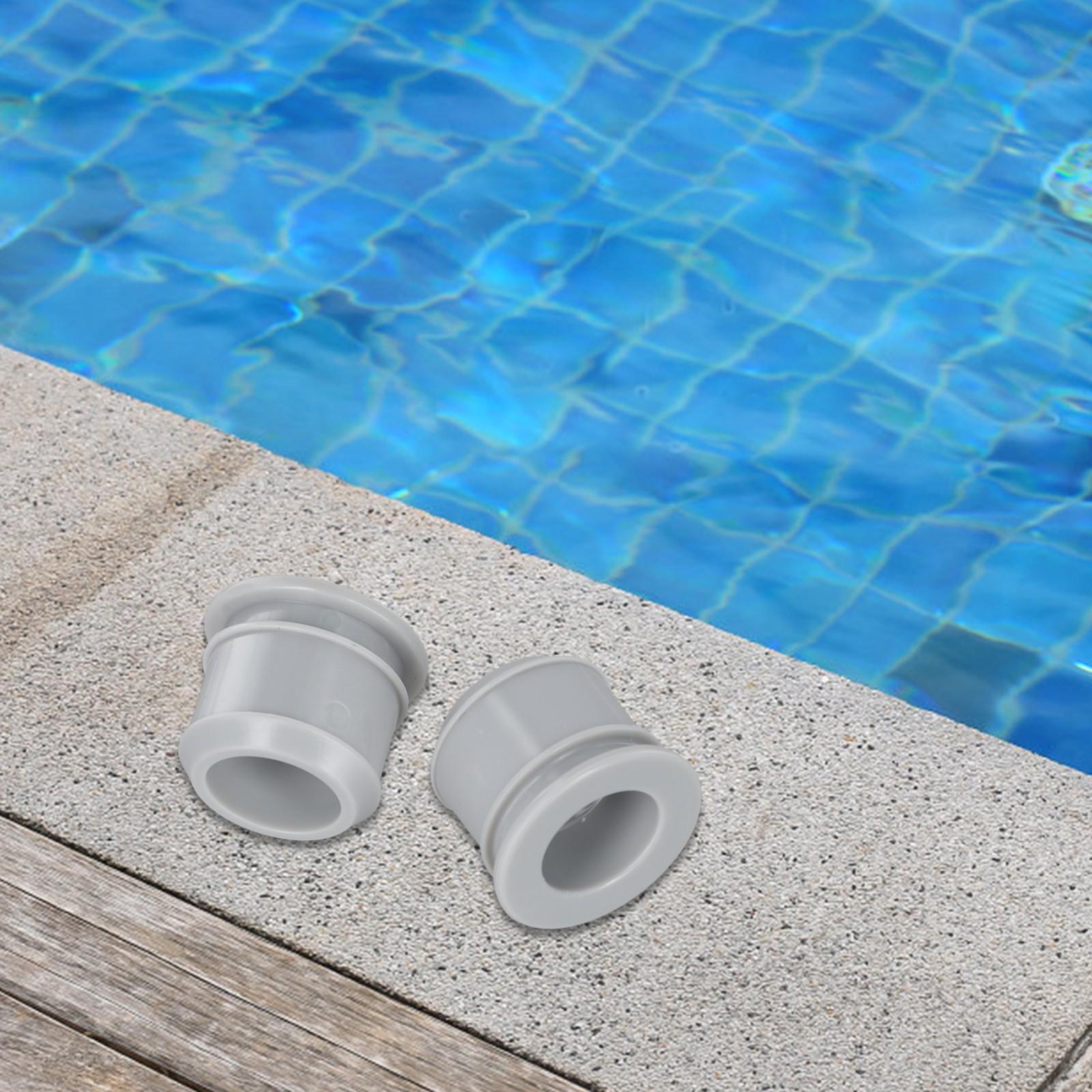 

2.5*3.1cm Pool Water Inlet Connectors Easy Installation Connection Adapter Plastic Hassle-Free Setup Robust Materials China Mainland