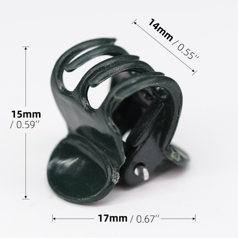 40PCS Plastic Plant Support Clips Orchid Stem Clip for Vine Support Vegetables Flower Tied Bundle Branch Clamping Garden Tool