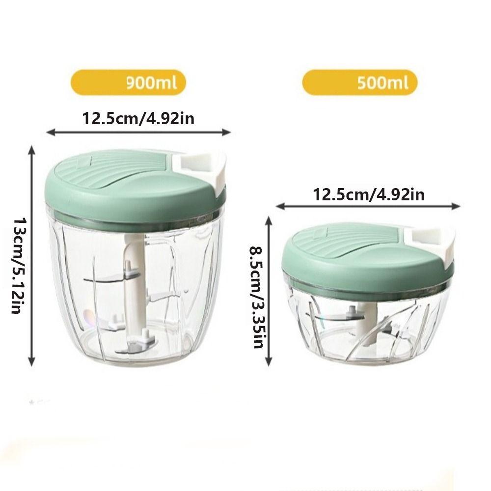 Portable Manual Pull Crusher Multifunctional Garlic Chopper Food Chopper Garlic Chop