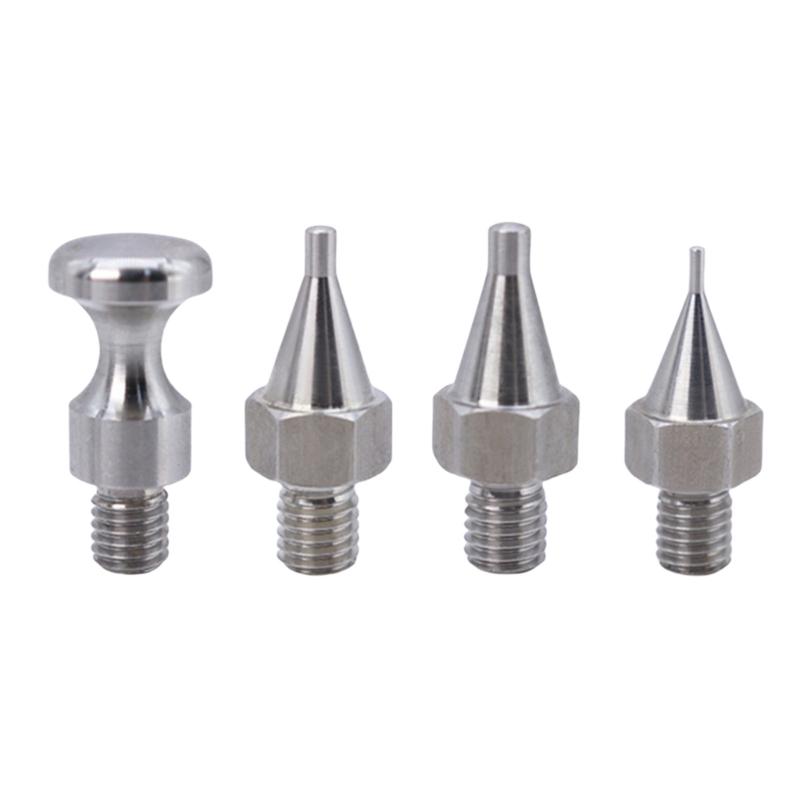 

4pcs Stainless Steel Tapper Tool Head Repair Dent Tool Heads Professional Dent Puller Repair Kit for DIY Enthusiasts 1