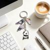 Metal Keychain Set Featuring Multiple Character Designs Durable Alloy Material with Keyring Attachment for Everyday Use Collectible Accessory