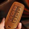 Fit for Genesis Key Case for Car GV70 Launce GV80/G90 Automobile Protective Case Package Genuine Leather Handmade Cover