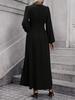 Women's High Slit Lantern Sleeve Dress - Fall/Winter Collection