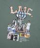 Lmc Rise Long Slv Tee Gray Khaki