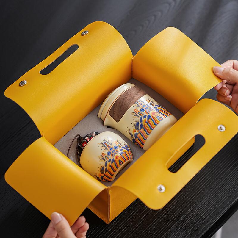 Zhuchuang Jingpin Ru Kiln Kung Fu Tea Set