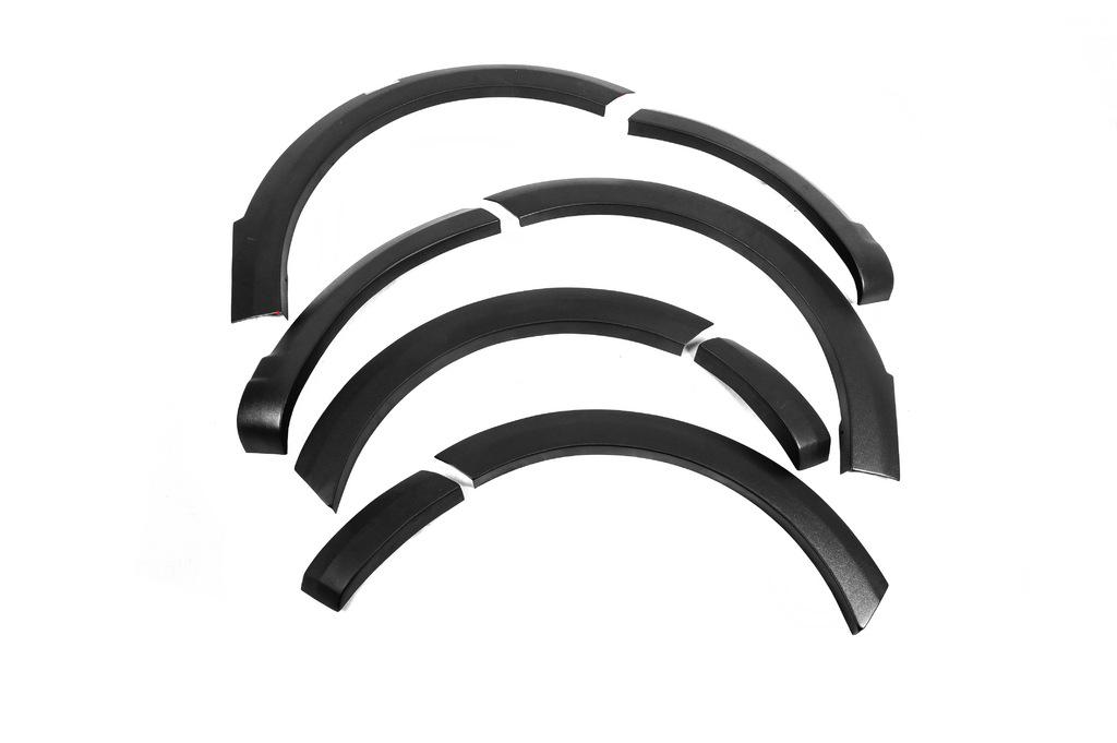 Set of Moldings and Arch Extensions 1 Door, Short Base for Volkswagen Caddy 2010-2015