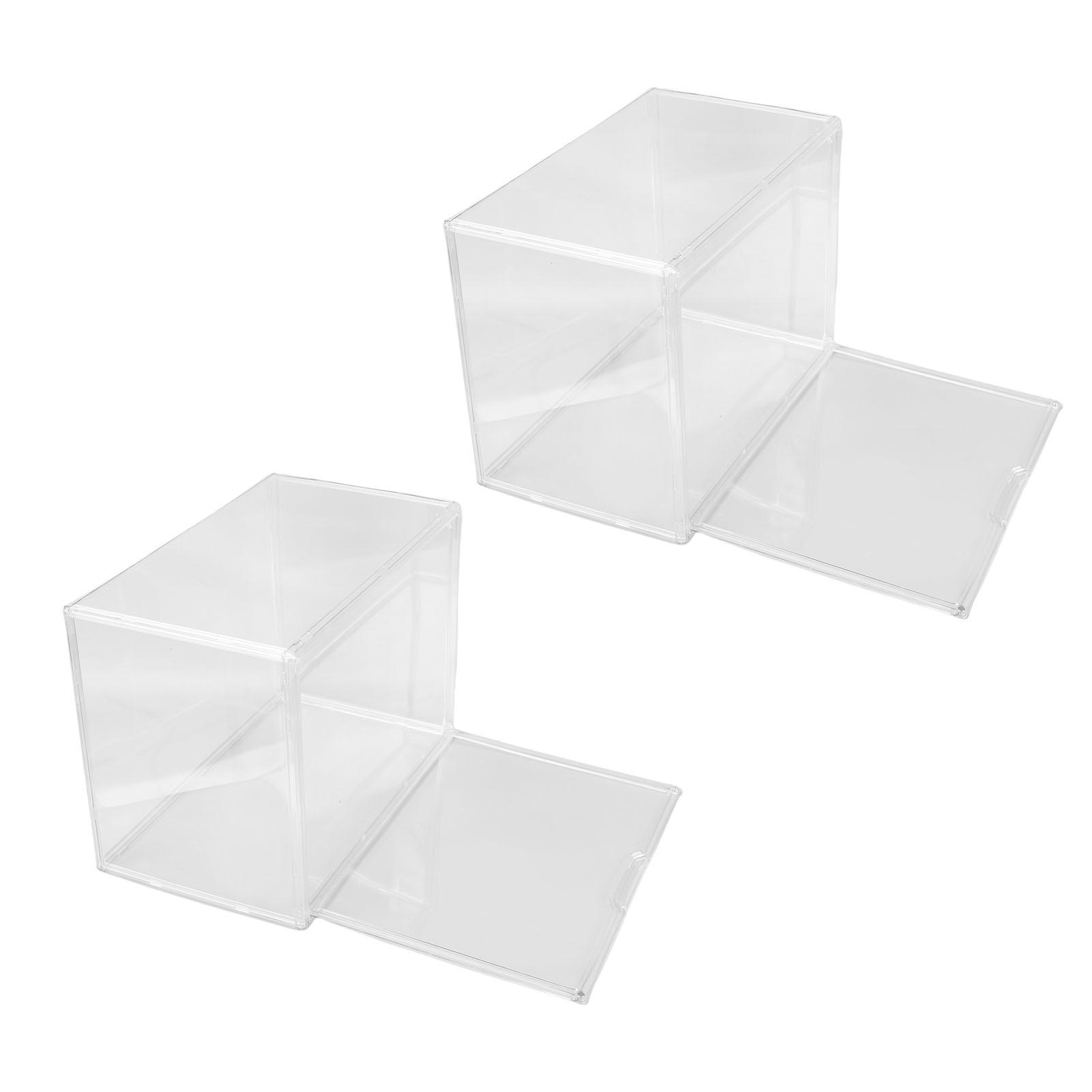 Прозрачная витрина для миниатюрных фигурок Пластиковый штабелируемый органайзер-витрина для коллекционных фигурок кукол 3900₽