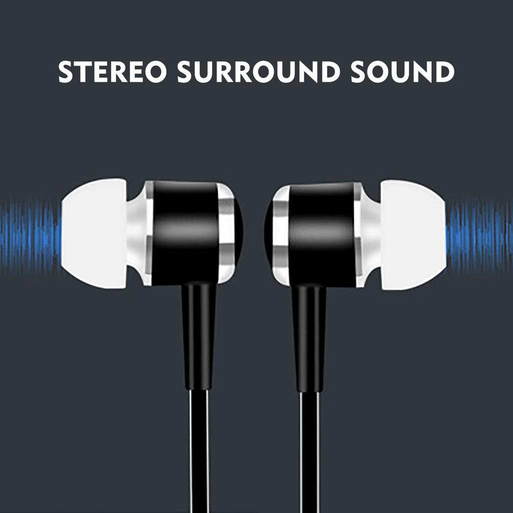 In-ear Heavy Bass Universal Stereo Sound Crystal Line Sports Earplugs