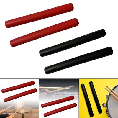2x Drumstick Grips Silicone Drumstick Wrap Drum Accessories Stick Grips for