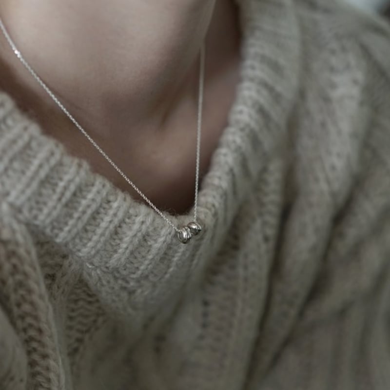 

Orbes BONA NECKLACE SILVER