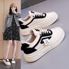 2025 Spring Little White Shoes New Korean Version Ins Female Students Height Increase Platform Sports Board Shoes Casual Shoes Female Q2006