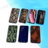 Pattern Art Snakeskin For Samsung Galaxy A 22,71,53,52,51,72,73,5G,Note,J7,8,9 Phone Case Soft Black Cover