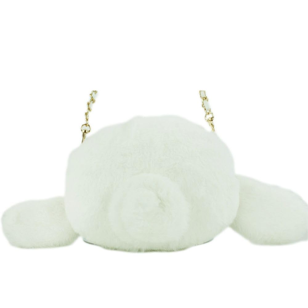 Yasuda Tsusho Fur Shoulder x x CN110 Die-Cut Bag, Cinnamoroll, Approx. H15-18 W15-18 D18cm,