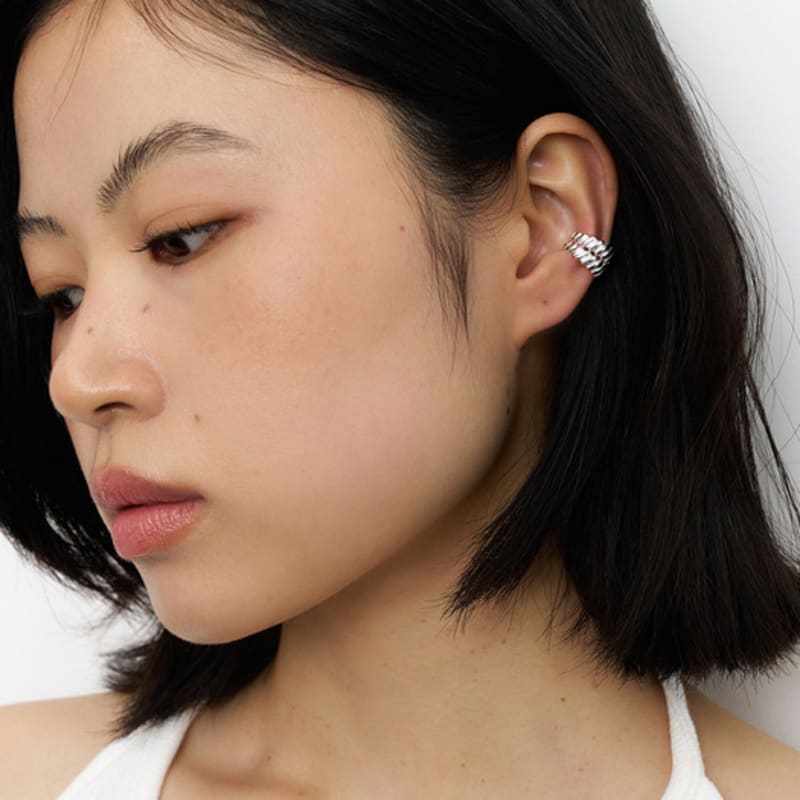 

geegee [silver925] sora ear cuff silver