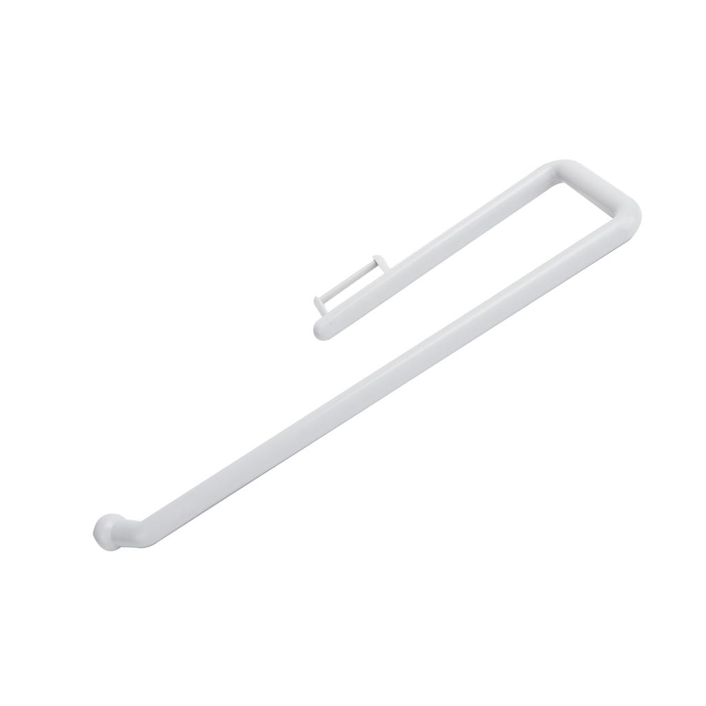 Wand montierter Papierrollenhalter, Handtuchhalter, Toilettenpapierhalter, Badezimmer, Küche, Organizer, weiß