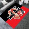 2025 Neuer Stade Toulousain Teppich für Wohnzimmer Schlafzimmer Haus Sofa Dekoration, Kinderspiel Rutschfeste Fußmatte178