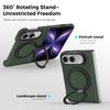 Case For Iphone Duo Business Leather Texture Rotating Bracket Case Magnetic Wireless Charging Charging Phone Cover