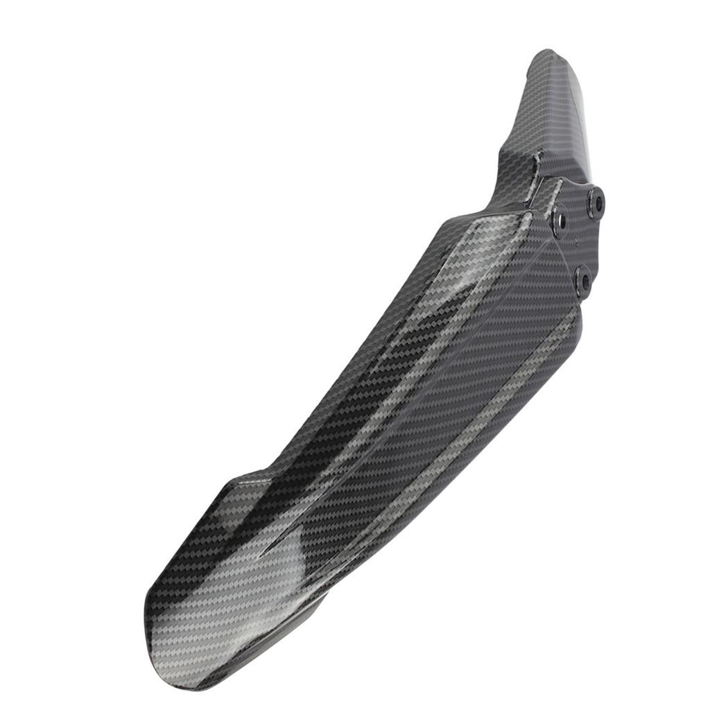 Dirt Bike Front Mud Guard Protective Carbon Fiber Stylish Look Splash Guard for Off Road Bike