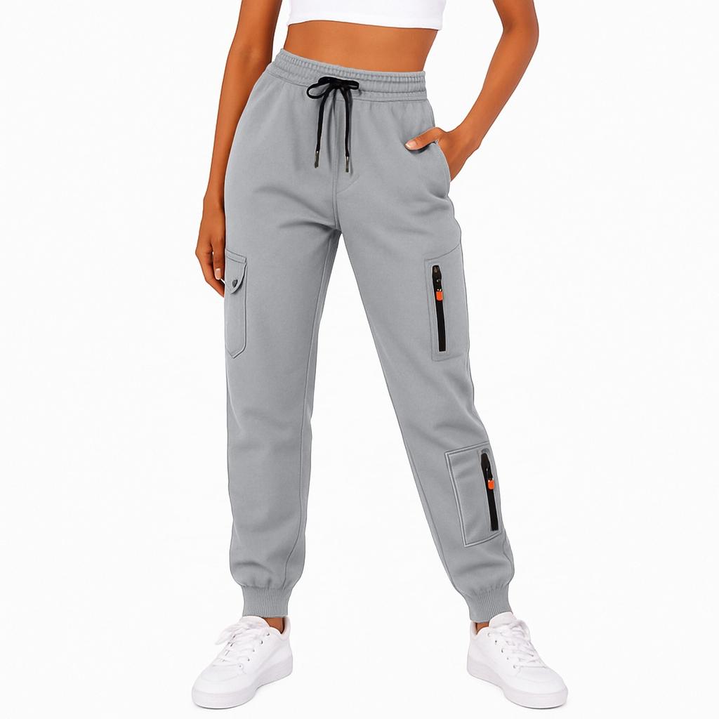 Women's  Sweatpants Fall High Waisted  Pants Drawstring Workout Joggers With Pockets