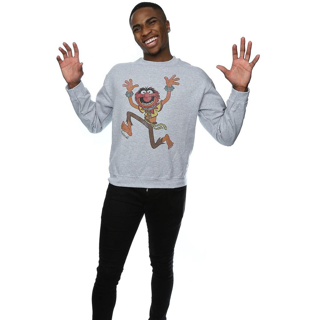 The Muppets Klassisches Heather-Sweatshirt mit Tiermotiv für Herren