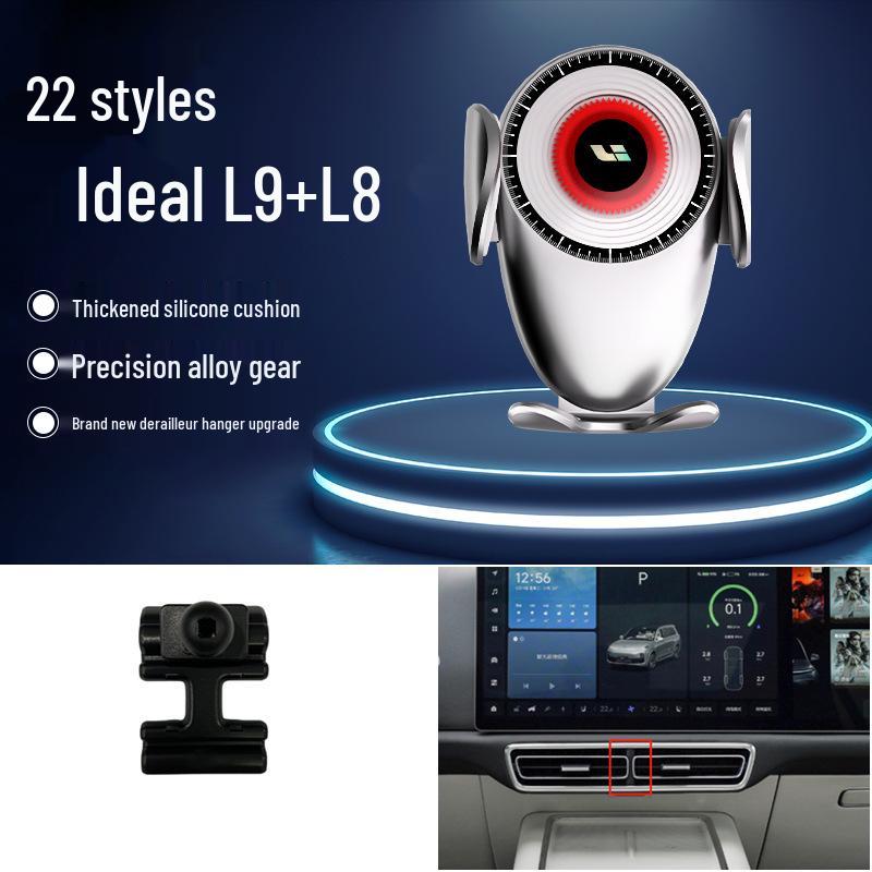 Applicable Ideal ONE/L9/L8 Gravity Navigation Car Phone Holder, Air Vent Mount