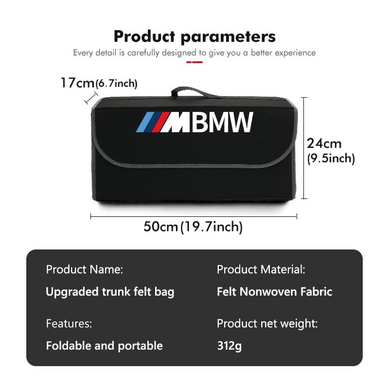 Universal Car Trunk Storage Box Portable Travel Organizer Bag For BMW 1 3 5 7 Series M F01 F20 F10 F13 E52 E53 E60 E93 ot2