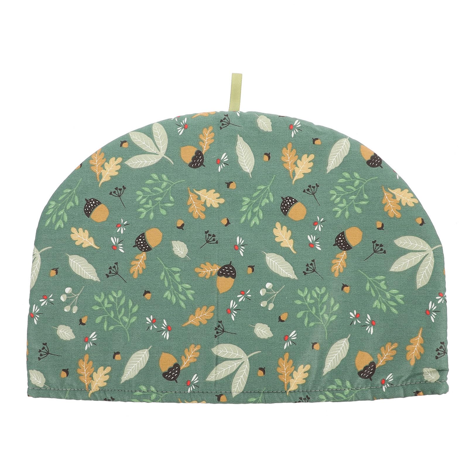 

NUOLUX Tea Cozy Teapot Cover, Cotton Fabric, Stylish Nordic Floral Design, Insulated Teapot Cover, Dust Cover, Kettle Cover, 33x33x23cm, Color 3,