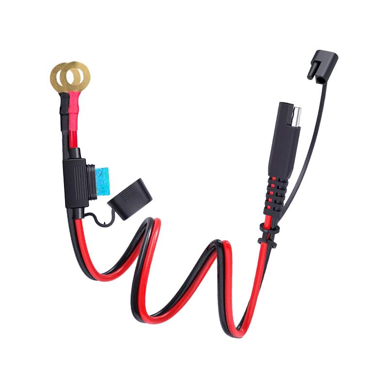 12V 24V 16AWG SAE To O Ring Battery Charging Connection Cable Adapter Cord