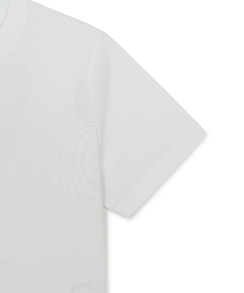 Emelbi Women'S Sheriff Logo Point Comfortable Crop Short Sleeve T-Shirt Ny (White)