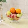 Abay Elegant Tall Wrought Iron Fruit Basket