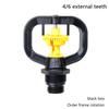 1/2 3/4 Inch Farm Sprinkler 360 Degrees Rotary Lawn Sprinklers Garden Irrigation Supplies For Small-Area Irrigation