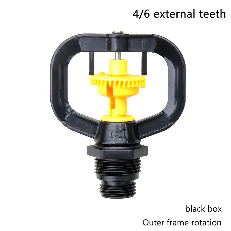 1/2 3/4 Inch Farm Sprinkler 360 Degrees Rotary Lawn Sprinklers Garden Irrigation Supplies For Small-Area Irrigation
