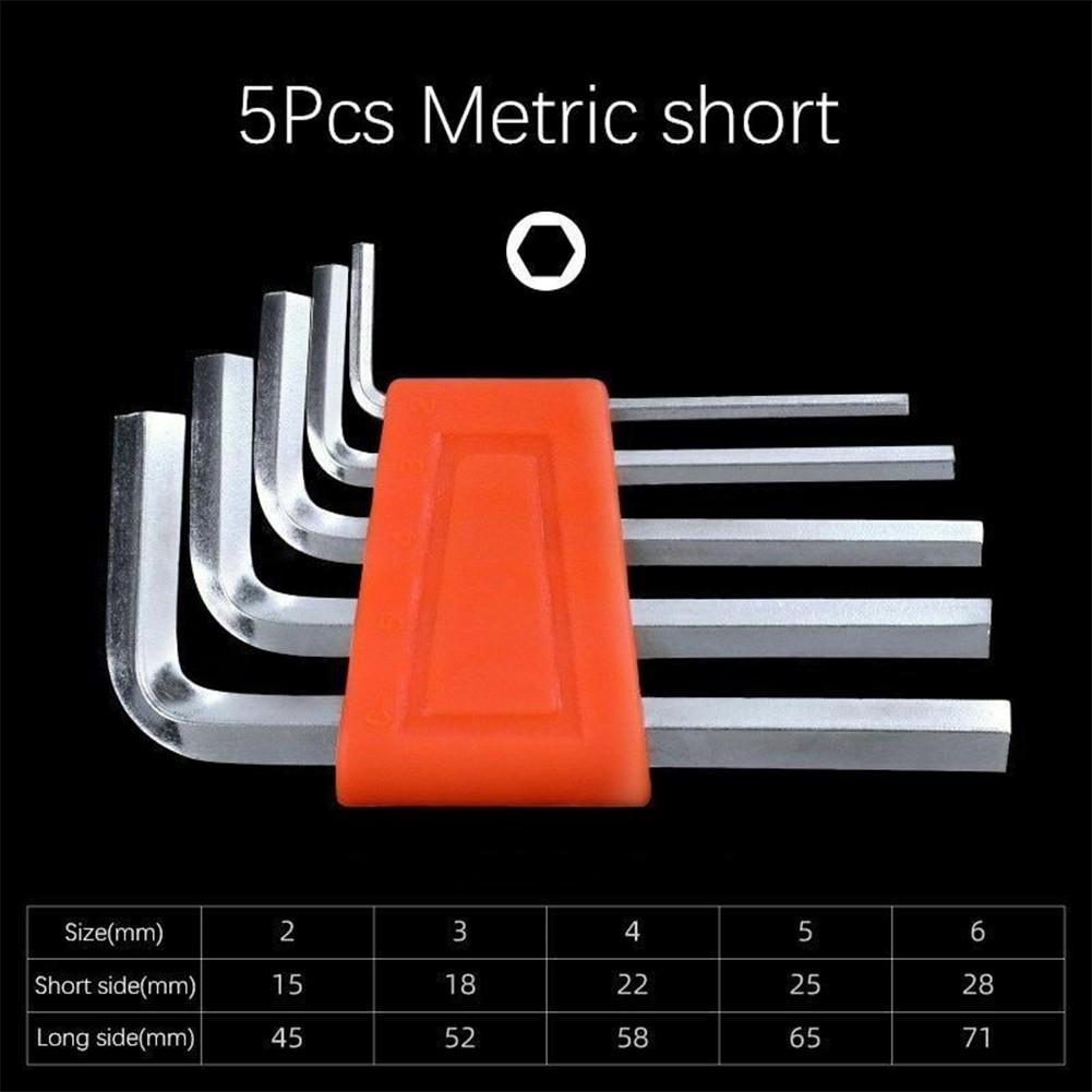 Professional Grade Hex Key Set with Chrome vanadium Steel Construction